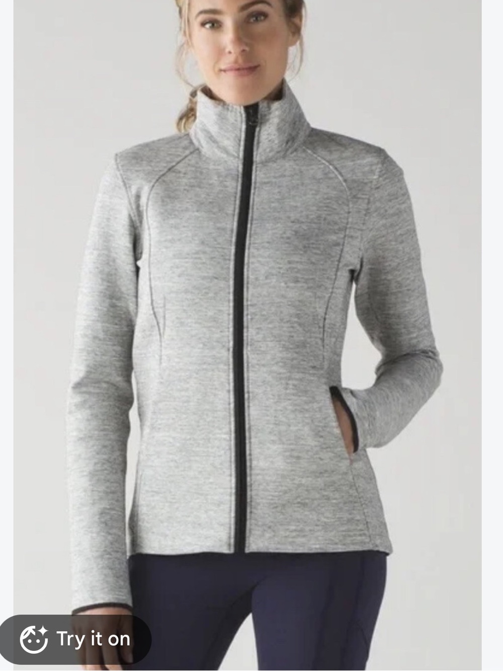 Lululemon Heather Gray Going Places Jacket